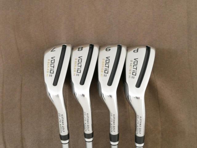Iron set : Katana : ชุดเหล็กกระเทย Katana Voltio III G Series Hi (ตีง่าย ไกลมาก) มีเหล็ก 7-Pw (4 ชิ้น) ก้าน Tour AD VS-5 Flex R