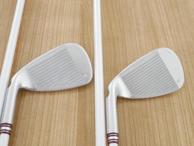 Lady club : All : ชุดเหล็ก Ping G Le2 (ปี 2021 Japan Spec. ใบใหญ่ ตีง่ายมาก) มีเหล็ก 7-Pw,Sw (5 ชิ้น) ก้านกราไฟต์ Ping ULT 240 Flex L
