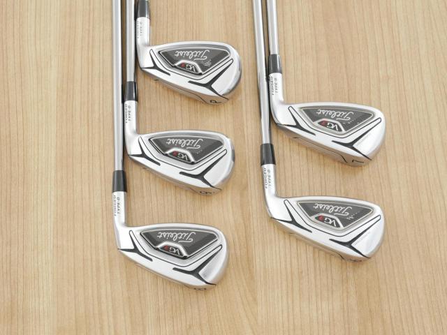 Iron set : Titleist : ชุดเหล็ก Titleist VG3 Type D Forged (รุ่นปี 2019 Japan Spec. ตีง่ายและไกลที่สุดของ Titleist) มีเหล็ก 6-Pw (5 ชิ้น) สุดยอดก้าน Fujikura Diamond Speeder 6 Flex R
