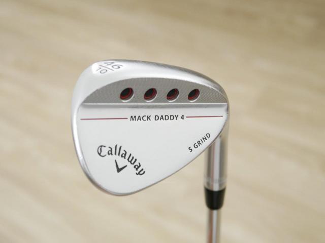 Wedge : Callaway : Wedge Callaway Mack Daddy 4 Milled Loft 46 ก้านเหล็ก Dynamic Gold S200