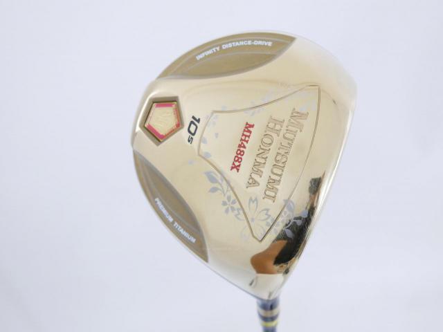 Driver : Other Brand : ไดรเวอร์ Mutsumi Honma MH488X (หัวขนาด 488cc. หน้าเด้งเกินกฏ) Loft 10.5 Flex SR