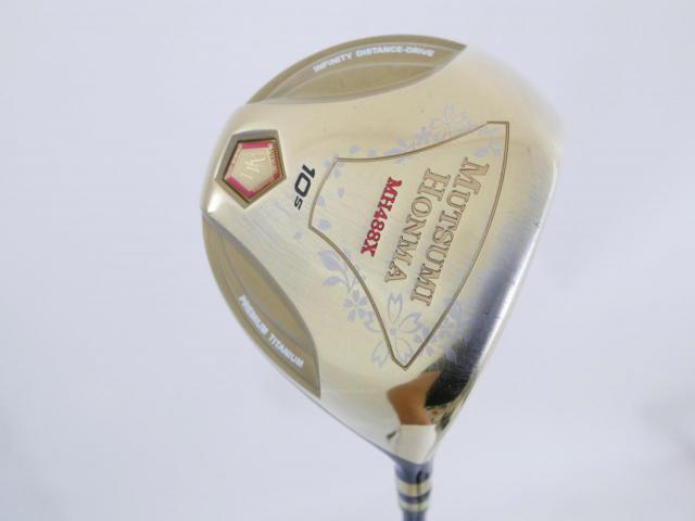 Driver : Other Brand : ไดรเวอร์ Mutsumi Honma MH488X (หัวขนาด 488cc. หน้าเด้งเกินกฏ) Loft 10.5 Flex SR