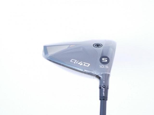 Driver : Taylormade : **ของใหม่ ยังไม่แกะพลาสติก** ไดรเวอร์ Taylormade Qi4D (รุ่นใหม่ล่าสุด ออกปี 2026) Loft 10.5 ก้าน Mitsubishi REAX 60 Flex S