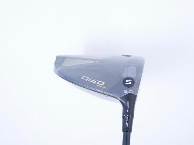 Driver : Taylormade : **ของใหม่ ยังไม่แกะพลาสติก** ไดรเวอร์ Taylormade Qi4D MAX (รุ่นใหม่ล่าสุด ออกปี 2026) Loft 9 ก้าน Mitsubishi REAX 50 Flex S