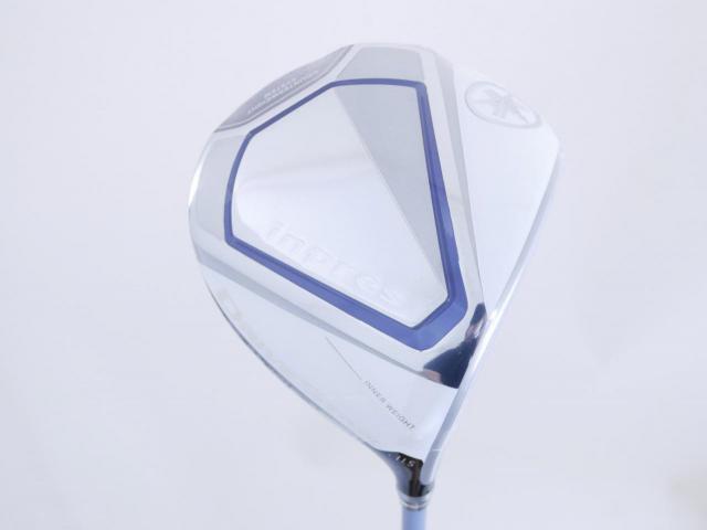 Lady club : All : **ของใหม่ ยังไม่แกะพลาสติก** ไดรเวอร์ Yamaha Inpres DriveStar (รุ่นปี 2023 ตีไกล ตีมันมากๆ) Loft 11.5 ก้าน Mitsubishi VANQUISH 4 Flex L