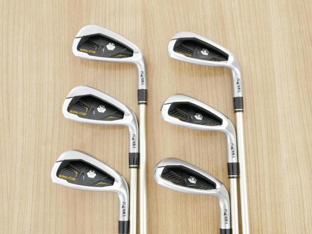Iron set : Honma : ชุดเหล็ก Honma Royal Star (ตีง่าย ไกล) มีเหล็ก 7-11,Sw (6 ชิ้น) ก้านกราไฟต์ Flex SR