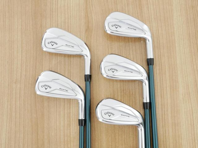 Iron set : Callaway : ชุดเหล็ก Callaway ELYTE (ออกปี 2025 ตีง่ายมาก ไกล Japan Spec.) มีเหล็ก 6-Pw (5 ชิ้น) ก้านกราไฟต์ Fujikura VENTUS 5 Flex R