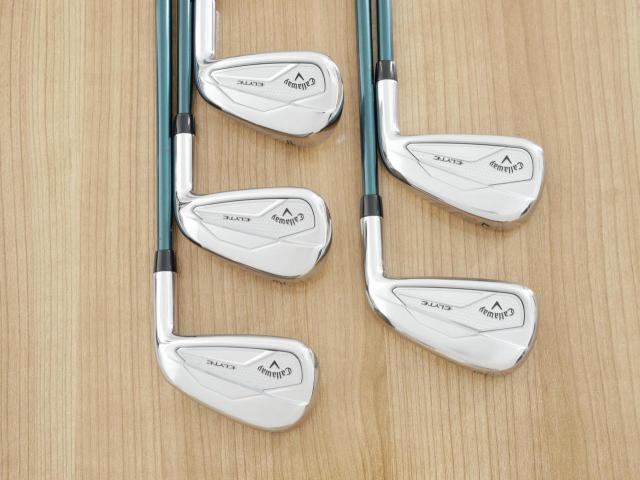 Iron set : Callaway : ชุดเหล็ก Callaway ELYTE (ออกปี 2025 ตีง่ายมาก ไกล Japan Spec.) มีเหล็ก 6-Pw (5 ชิ้น) ก้านกราไฟต์ Fujikura VENTUS 5 Flex R