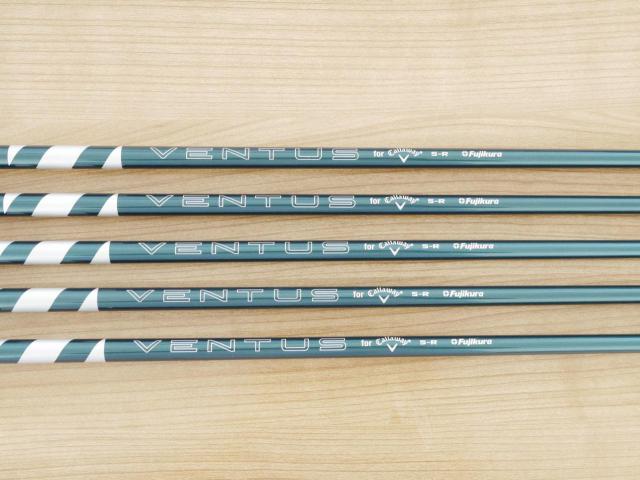 Iron set : Callaway : ชุดเหล็ก Callaway ELYTE (ออกปี 2025 ตีง่ายมาก ไกล Japan Spec.) มีเหล็ก 6-Pw (5 ชิ้น) ก้านกราไฟต์ Fujikura VENTUS 5 Flex R