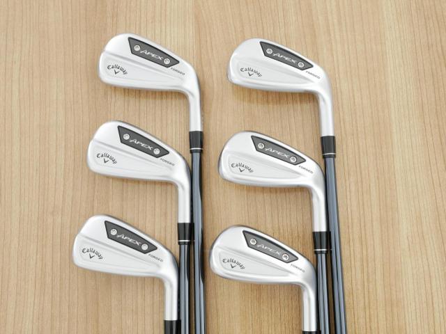 Iron set : Callaway : ชุดเหล็ก Callaway APEX Ai300 Forged (รุ่นล่าสุด ออกปี 2024) มีเหล็ก 5-Pw (6 ชิ้น) ก้านกราไฟต์ UST Mamiya RECOIL DART 6 Flex R