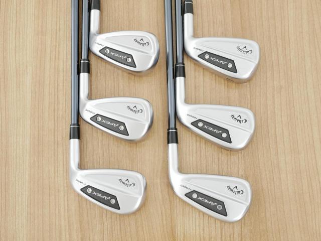 Iron set : Callaway : ชุดเหล็ก Callaway APEX Ai300 Forged (รุ่นล่าสุด ออกปี 2024) มีเหล็ก 5-Pw (6 ชิ้น) ก้านกราไฟต์ UST Mamiya RECOIL DART 6 Flex R