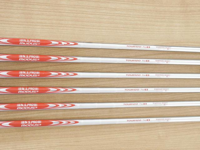 Iron set : Taylormade : ชุดเหล็ก Taylormade P7MB Forged (ปี 2023 ซีรี่ย์ท้อปสุด) มีเหล็ก 5-Pw (6 ชิ้น) ก้านเหล็ก NS Pro Modus 120 Flex S