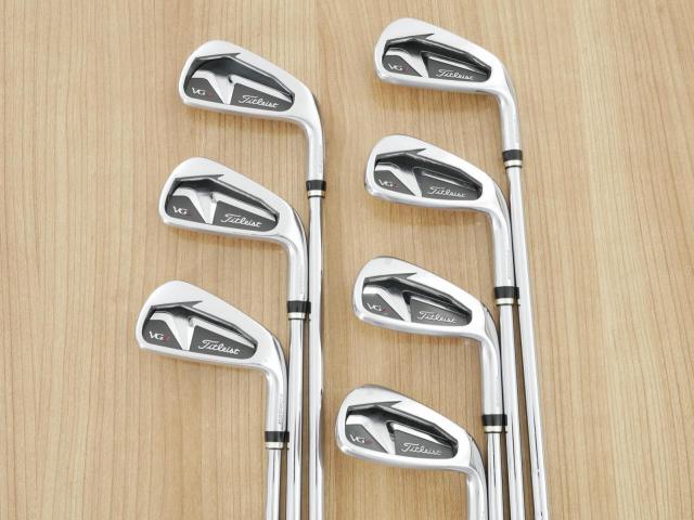 Iron set : Titleist : ชุดเหล็ก Titleist VG3 Forged (Japan Spec.) มีเหล็ก 4-Pw (7 ชิ้น) ก้านเหล็ก NS Pro 950 Flex S