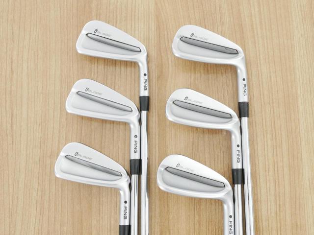 Iron set : Ping : ชุดเหล็ก Ping iBlade (ปี 2018) มีเหล็ก 5-Pw (6 ชิ้น) ก้านเหล็ก NS Pro Modus 120 Flex S