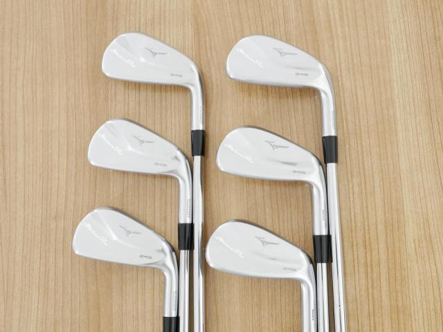 Iron set : Mizuno : ชุดเหล็ก Mizuno Pro 245 Forged (ปี 2024 นุ่ม แน่น ระยะดี) มีเหล็ก 5-Pw (6 ชิ้น) ก้านเหล็ก KBS Tour 120 Flex S
