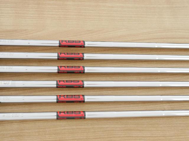 Iron set : Mizuno : ชุดเหล็ก Mizuno Pro 245 Forged (ปี 2024 นุ่ม แน่น ระยะดี) มีเหล็ก 5-Pw (6 ชิ้น) ก้านเหล็ก KBS Tour 120 Flex S