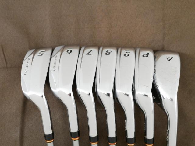 Iron set : Maruman : ชุดเหล็กกระเทย Maruman Shuttle i3000Mx (ตีง่ายมากๆ ไกล เหล็กยาวเป็น Utility) มีเหล็ก 5-Pw,Aw (7 ชิ้น) ก้านกราไฟต์ Flex R
