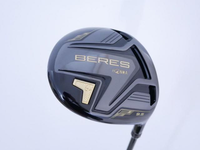 Driver : Honma : **มีบุบ** ไดรเวอร์ Honma Beres Black (รุ่นปี 2023) Loft 9.5 ก้าน Honma ARMRQ MX Flex S