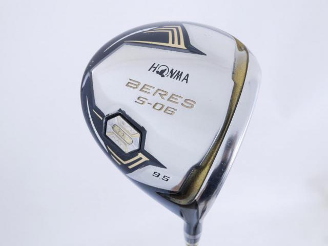 Driver : Honma : **ก้าน 3 ดาว** ไดรเวอร์ Honma Beres S-06 (ปี 2019) Loft 9.5 ก้าน ARMRQ X (47) Flex SR (3 ดาว)