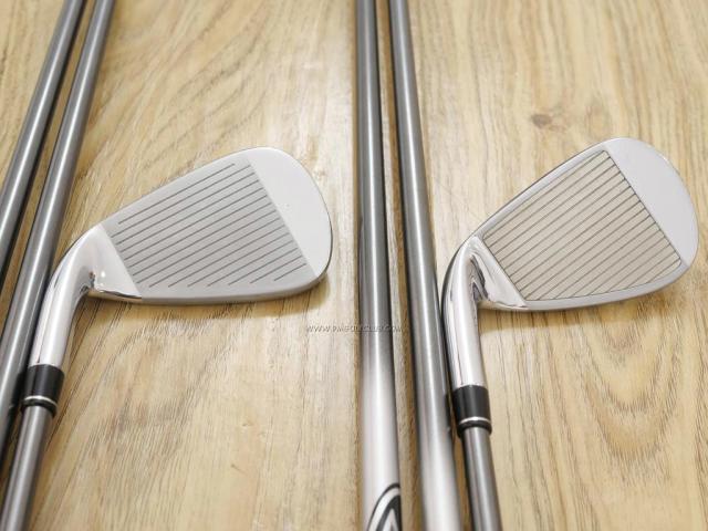 Iron set : Taylormade : ชุดเหล็ก Taylormade Gloire (รุ่นท๊อปสุด Japan Spec. ใบใหญ่ ตีง่าย ไกล) มีเหล็ก 5-Pw,Aw,Sw (8 ชิ้น) ก้านกราไฟต์ Flex SR