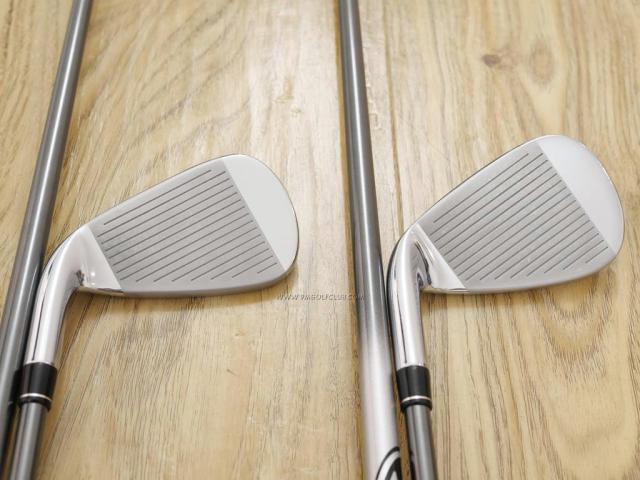 Iron set : Taylormade : ชุดเหล็ก Taylormade Gloire (รุ่นท๊อปสุด Japan Spec. ใบใหญ่ ตีง่าย ไกล) มีเหล็ก 5-Pw,Aw,Sw (8 ชิ้น) ก้านกราไฟต์ Flex SR
