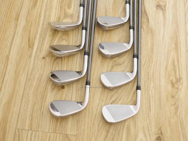 Iron set : Taylormade : ชุดเหล็ก Taylormade Gloire (รุ่นท๊อปสุด Japan Spec. ใบใหญ่ ตีง่าย ไกล) มีเหล็ก 5-Pw,Aw,Sw (8 ชิ้น) ก้านกราไฟต์ Flex SR