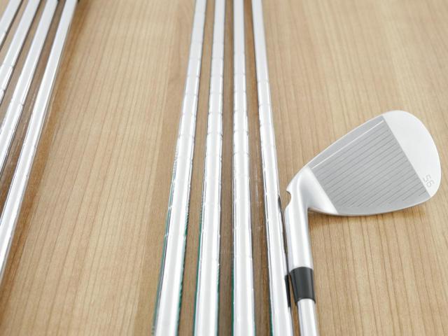 Iron set : Ping : ชุดเหล็ก Ping G730 (รุ่นล่าสุด ปี 2024 Japan Spec. ใบใหญ่ ง่ายที่สุด ไกลที่สุดของ Ping) มีเหล็ก 5-Pw,Aw,50,56 (9 ชิ้น) ก้านเหล็ก NS Pro 750 NEO Flex S