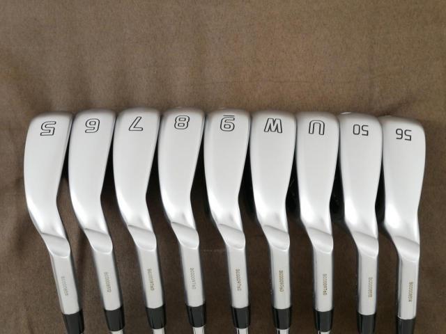 Iron set : Ping : ชุดเหล็ก Ping G730 (รุ่นล่าสุด ปี 2024 Japan Spec. ใบใหญ่ ง่ายที่สุด ไกลที่สุดของ Ping) มีเหล็ก 5-Pw,Aw,50,56 (9 ชิ้น) ก้านเหล็ก NS Pro 750 NEO Flex S