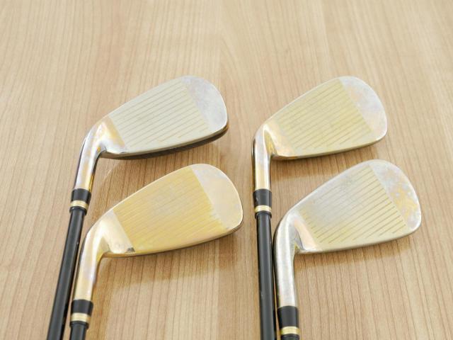 Iron set : Katana : **ก้านสั้น** ชุดเหล็กกระเทย Katana Voltio G Series มีเหล็ก 7-Pw (4 ชิ้น) ก้าน Tour AD VT-5 Flex R