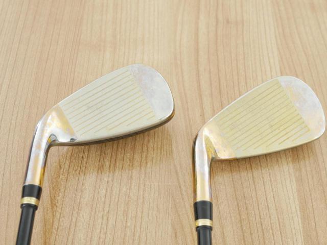 Iron set : Katana : **ก้านสั้น** ชุดเหล็กกระเทย Katana Voltio G Series มีเหล็ก 7-Pw (4 ชิ้น) ก้าน Tour AD VT-5 Flex R