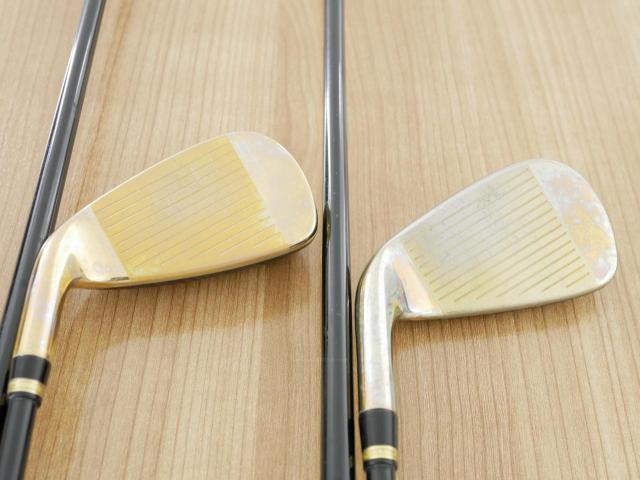 Iron set : Katana : **ก้านสั้น** ชุดเหล็กกระเทย Katana Voltio G Series มีเหล็ก 7-Pw (4 ชิ้น) ก้าน Tour AD VT-5 Flex R