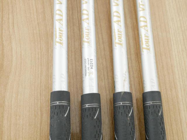 Iron set : Katana : **ก้านสั้น** ชุดเหล็กกระเทย Katana Voltio G Series มีเหล็ก 7-Pw (4 ชิ้น) ก้าน Tour AD VT-5 Flex R
