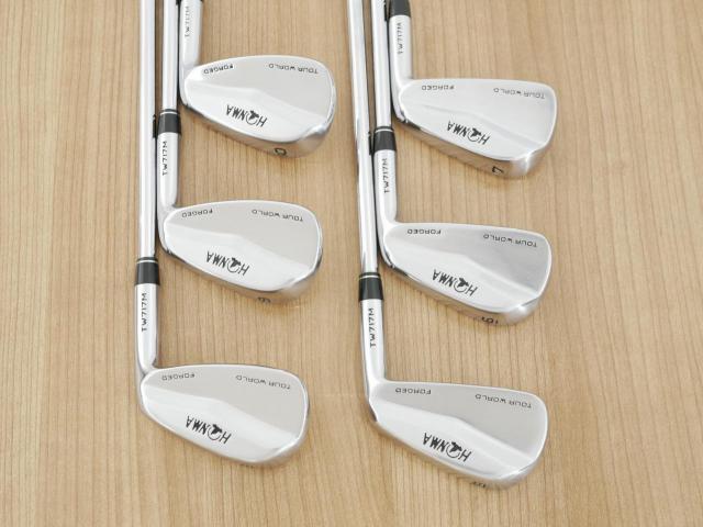 Iron set : Honma : ชุดเหล็ก Honma Tour World TW717M (Forged) มีเหล็ก 5-10 (6 ชิ้น) ก้านเหล็ก Shimada K'S-3001 Flex S