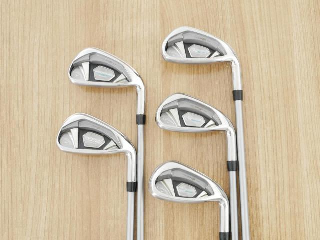 Iron set : Callaway : ชุดเหล็ก Callaway Rogue Star CF18 (ออกปี 2018 ตีง่าย ไกลมากๆ) มีเหล็ก 6-Pw (5 ชิ้น) ก้านกราไฟต์ Mitsubishi FUBUKI 50 Flex R