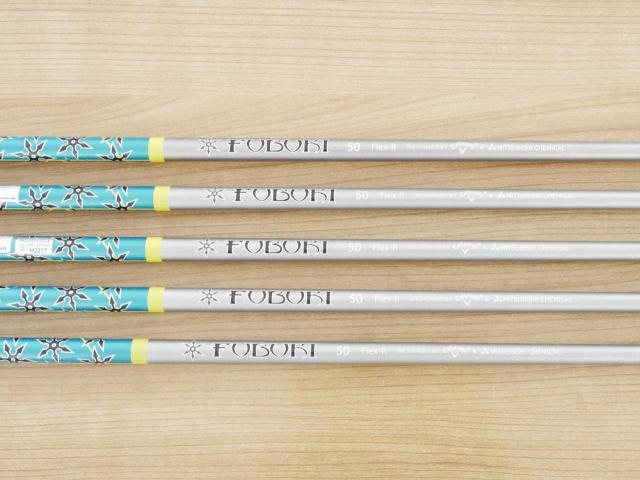 Iron set : Callaway : ชุดเหล็ก Callaway Rogue Star CF18 (ออกปี 2018 ตีง่าย ไกลมากๆ) มีเหล็ก 6-Pw (5 ชิ้น) ก้านกราไฟต์ Mitsubishi FUBUKI 50 Flex R