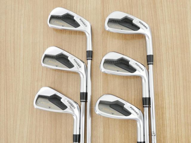 Iron set : Callaway : ชุดเหล็ก Callaway Legacy V (Forged) มีเหล็ก 5-Pw (6 ชิ้น) ก้านเหล็ก Memphis 10 Flex SR