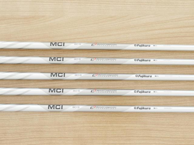 Iron set : XXIO : ชุดเหล็ก XXIO Forged 5 มีเหล็ก 6-Pw (5 ชิ้น) ก้านกราไฟต์ Fujikura MCI 80 Flex S