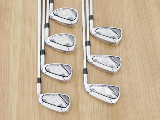 Iron set : Yamaha : ชุดเหล็ก Yamaha Inpres DriveStar (ออกปี 2023 ตีไกลที่สุด ไกลกว่าเหล็กทั่วไป 2 เบอร์ หน้าเด้งมากๆ) มีเหล็ก 6-Pw,Aw,As (7 ชิ้น) ก้านเหล็ก NS Pro 850 Neo Flex S