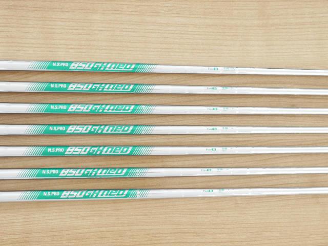 Iron set : Yamaha : ชุดเหล็ก Yamaha Inpres DriveStar (ออกปี 2023 ตีไกลที่สุด ไกลกว่าเหล็กทั่วไป 2 เบอร์ หน้าเด้งมากๆ) มีเหล็ก 6-Pw,Aw,As (7 ชิ้น) ก้านเหล็ก NS Pro 850 Neo Flex S