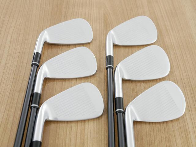 Iron set : PRGR : ชุดเหล็ก PRGR 02 Forged (ปี 2021 นุ่มมาก หายาก) มีเหล็ก 5-Pw (6 ชิ้น) ก้านกราไฟต์ Mitsubishi Diamana Flex SR