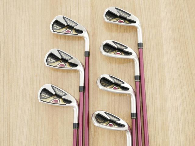 Iron set : Yonex : ชุดเหล็ก Yonex Royal DTP (ออกปี 2016 ท๊อปสุด ก้านดีมาก หน้าเด้ง ตีไกลสุดๆ) มีเหล็ก 7-Pw,Aw,As,Sw (7 ชิ้น) ก้านกราไฟต์ Flex SR