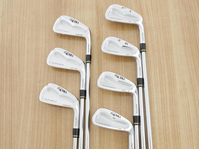 Iron set : Honma : ชุดเหล็ก Honma Tour World TW717V (Forged ปี 2015) มีเหล็ก 4-10 (7 ชิ้น) ก้านเหล็ก NS Pro Modus 120 Flex R