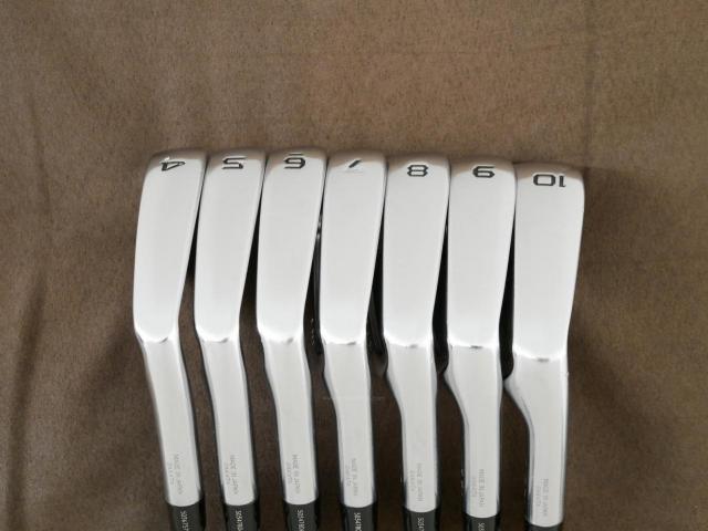 Iron set : Honma : ชุดเหล็ก Honma Tour World TW717V (Forged ปี 2015) มีเหล็ก 4-10 (7 ชิ้น) ก้านเหล็ก NS Pro Modus 120 Flex R