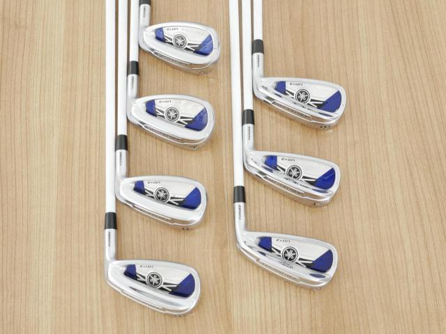 Iron set : Yamaha : ชุดเหล็ก Yamaha Inpres UD+2 (ปี 2018 ตีไกลที่สุด ไกลกว่าเหล็กทั่วไป 2 เบอร์) มีเหล็ก 6-Pw,Aw,Sw (7 ชิ้น) ก้านกราไฟต์ Fujikura Air Speeder Plus (อ่อนและเบามากๆ)
