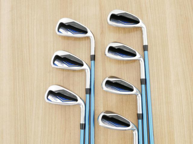 Iron set : Katana : ชุดเหล็ก Katana Sword GS-7 (หน้าเด้ง) มีเหล็ก 6-Pw,Aw,Sw (7 ชิ้น) ก้านกราไฟต์ Fujikura Speeder Five Flex R