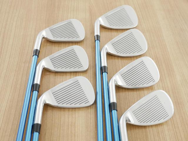 Iron set : Katana : ชุดเหล็ก Katana Sword GS-7 (หน้าเด้ง) มีเหล็ก 6-Pw,Aw,Sw (7 ชิ้น) ก้านกราไฟต์ Fujikura Speeder Five Flex R