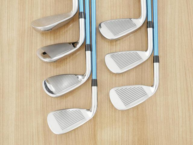 Iron set : Katana : ชุดเหล็ก Katana Sword GS-7 (หน้าเด้ง) มีเหล็ก 6-Pw,Aw,Sw (7 ชิ้น) ก้านกราไฟต์ Fujikura Speeder Five Flex R