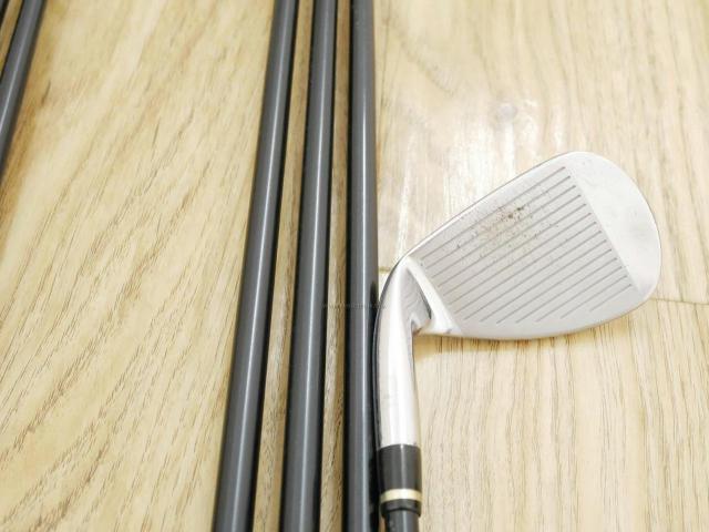 Iron set : Mizuno : ชุดเหล็ก Mizuno GX Forged (ปี 2019) มีเหล็ก 6-Pw,Aw,Sw (7 ชิ้น) ก้านกราไฟต์ Flex R