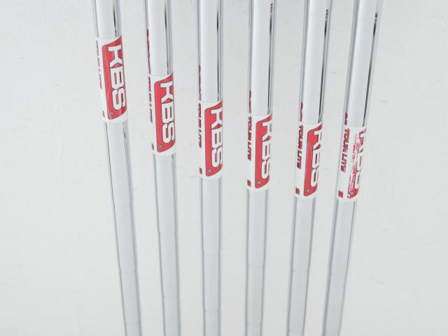 Iron set : Other Brand : ชุดเหล็ก Cobra Darkspeed (ปี 2024) มีเหล็ก 5-Pw (6 ชิ้น) ก้านเหล็ก KBS Tour Lite Flex S