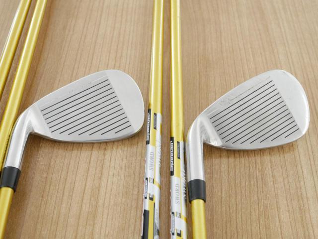 Iron set : Katana : ชุดเหล็ก Katana Sword ATC-589a (หน้าเด้ง) มีเหล็ก 6-Pw,Aw,Sw (7 ชิ้น) ก้านกราไฟต์ Fujikura Speeder 589 Flex SR